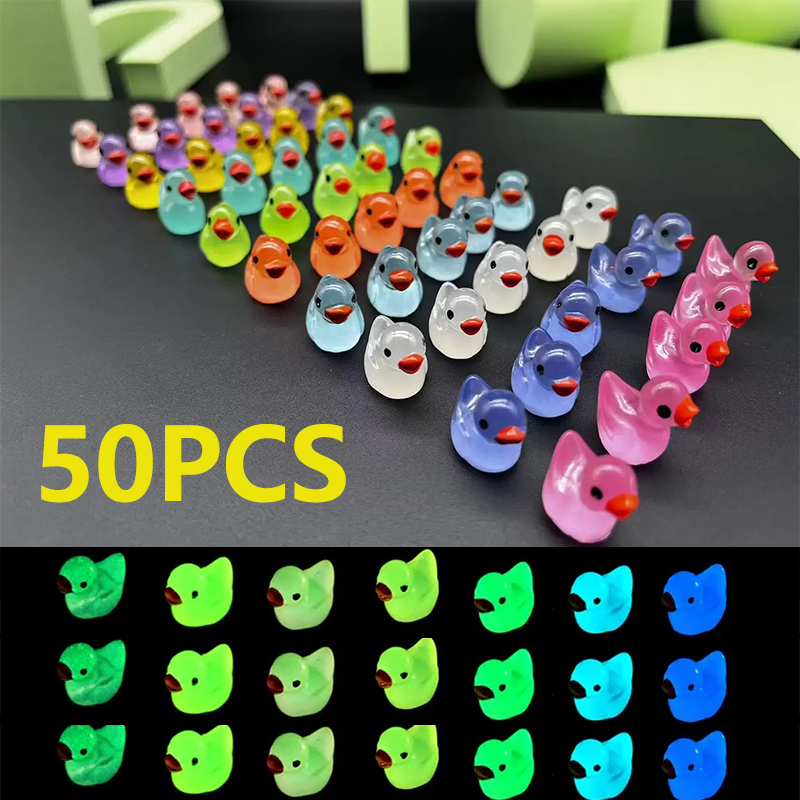 Home Improvement News - Mini canards brillants en résine, 50