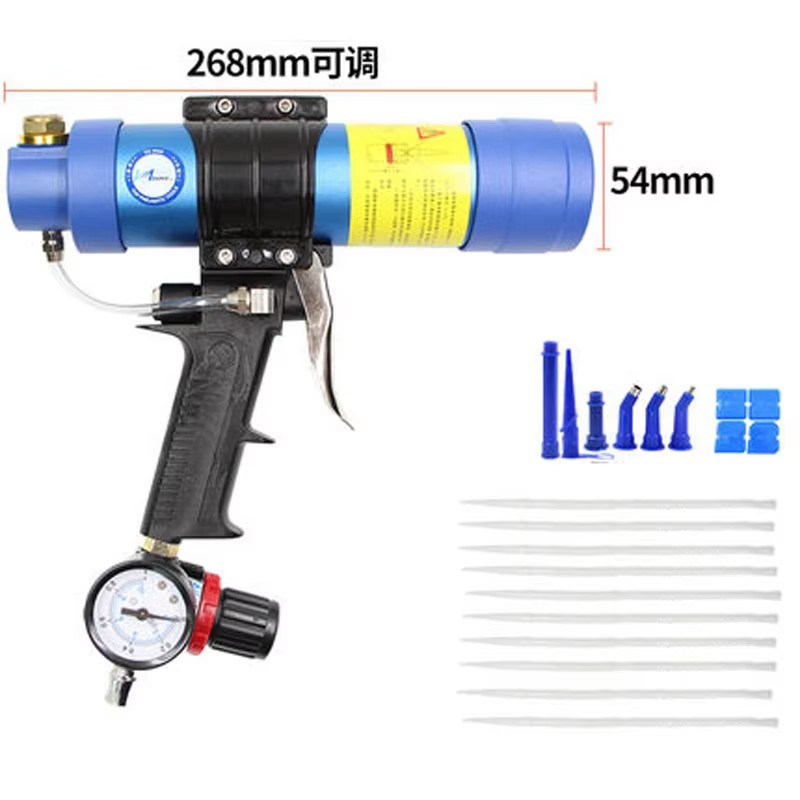 Caulking Gun Dispensing - Pistolet de scellage pneumatique 310ML, Machine