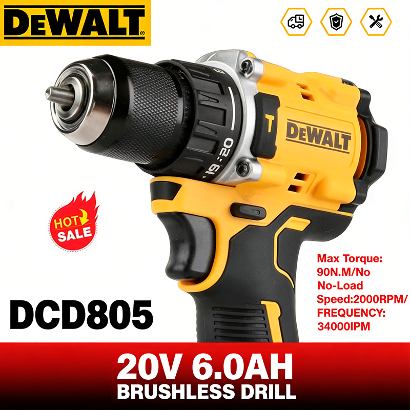 Home Improvement Expo - Perceuse-visseuse sans fil DEWALT DCD805 20V