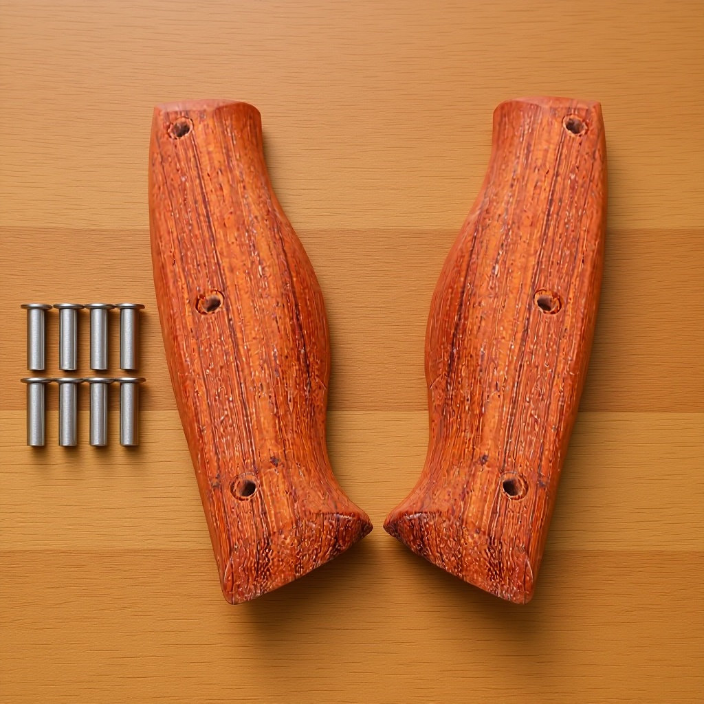 Home Improvement Diy - 2 pièces de manches en bois