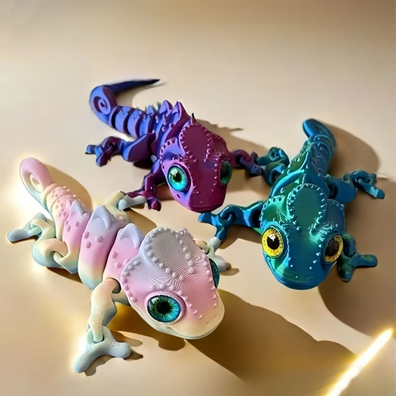 Home Improvement News - Nouvelles figurines caméléon imprimées en 3D,