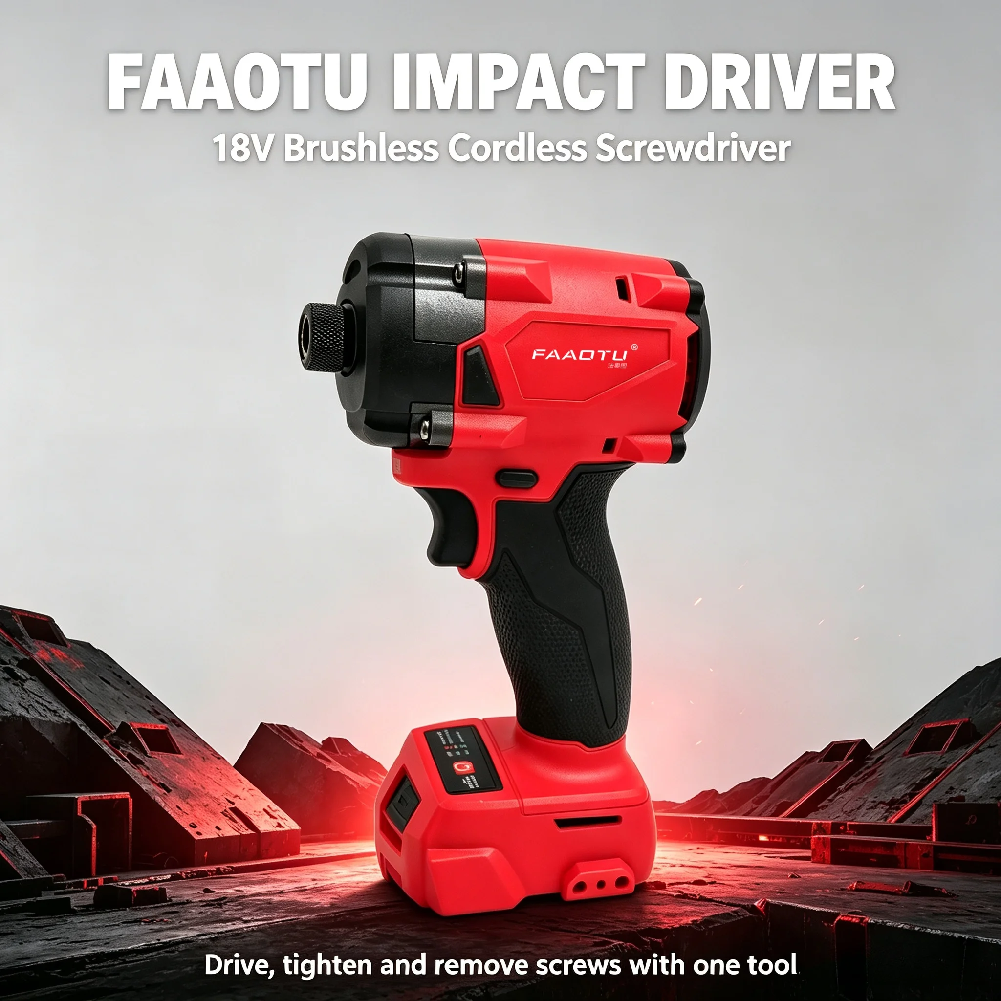 Home Improvement In Usa - Tournevis électrique sans fil FAAOTU 18V,