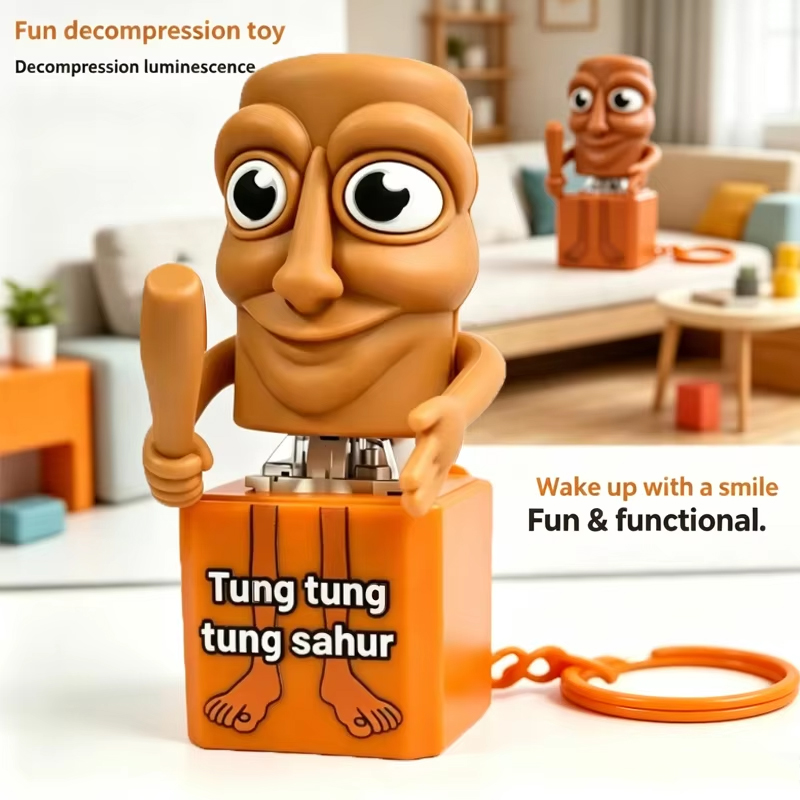Home Improvement News - Nouveau porte-clés Tung Tung Tung Sahur,