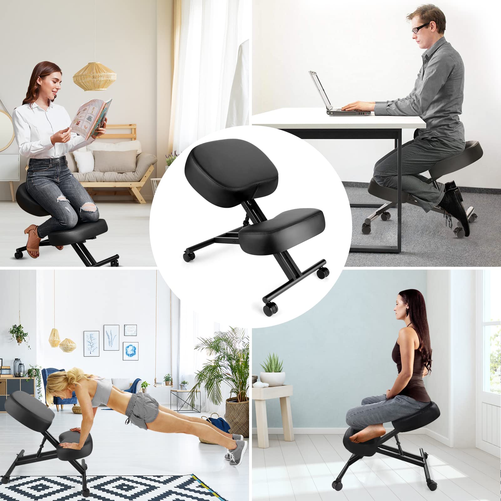 Chaise à genoux ergonomique po - Home Improvement In Usa avis et prix