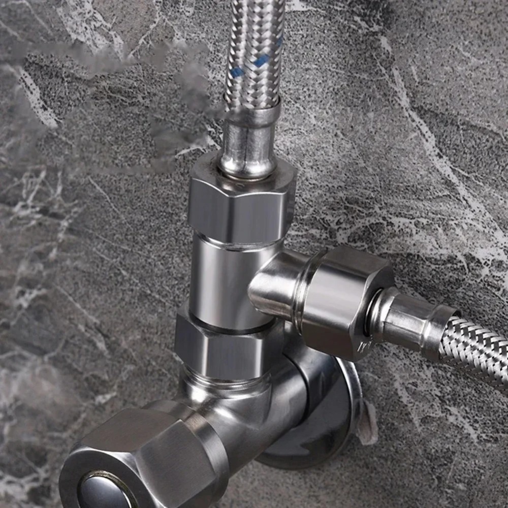 Adaptateur en T en acier inoxy - Toilet Flush Valve avis et prix