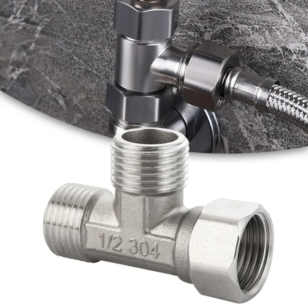 Adaptateur en T en acier inoxy - Toilet Flush Valve avis et prix