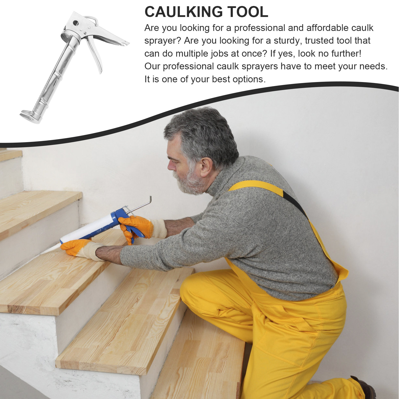 Pistolet à mastic professionne - Caulking Gun Dispensing avis et prix