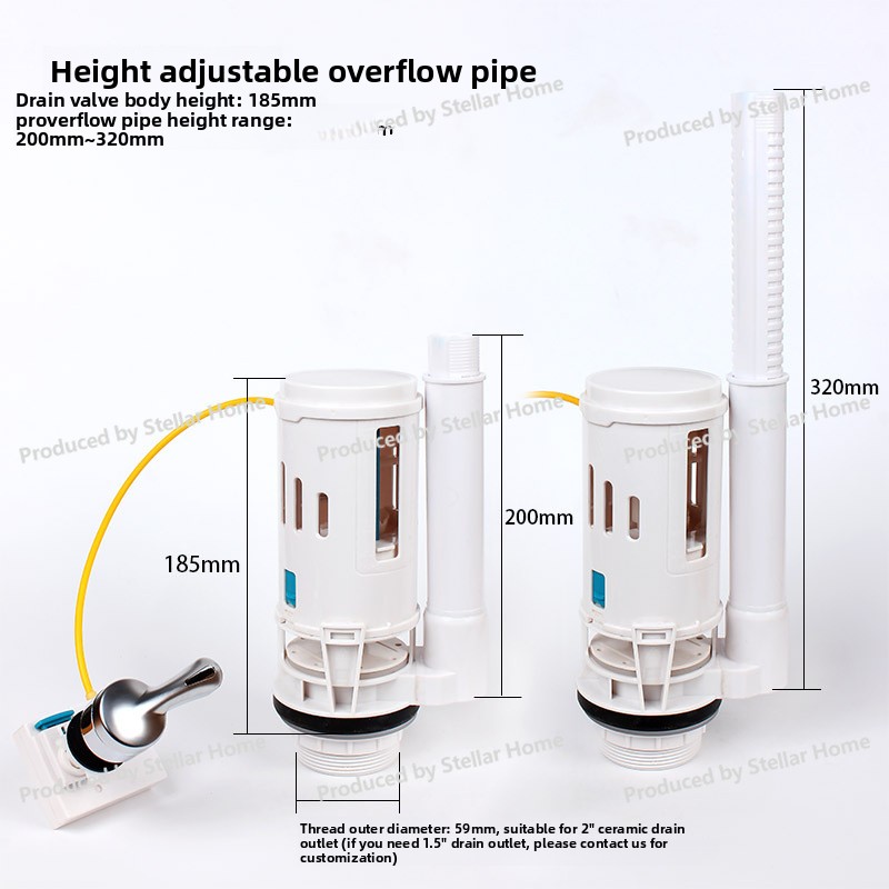 Accessoires de réservoir de to - Toilet Flush Valve avis et prix