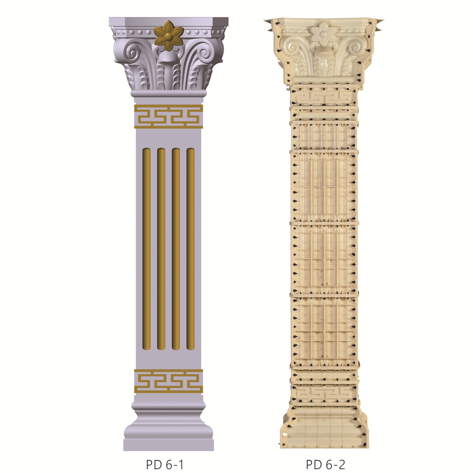 Moule de pilier carré en plast - Home Improvement Fence avis et prix