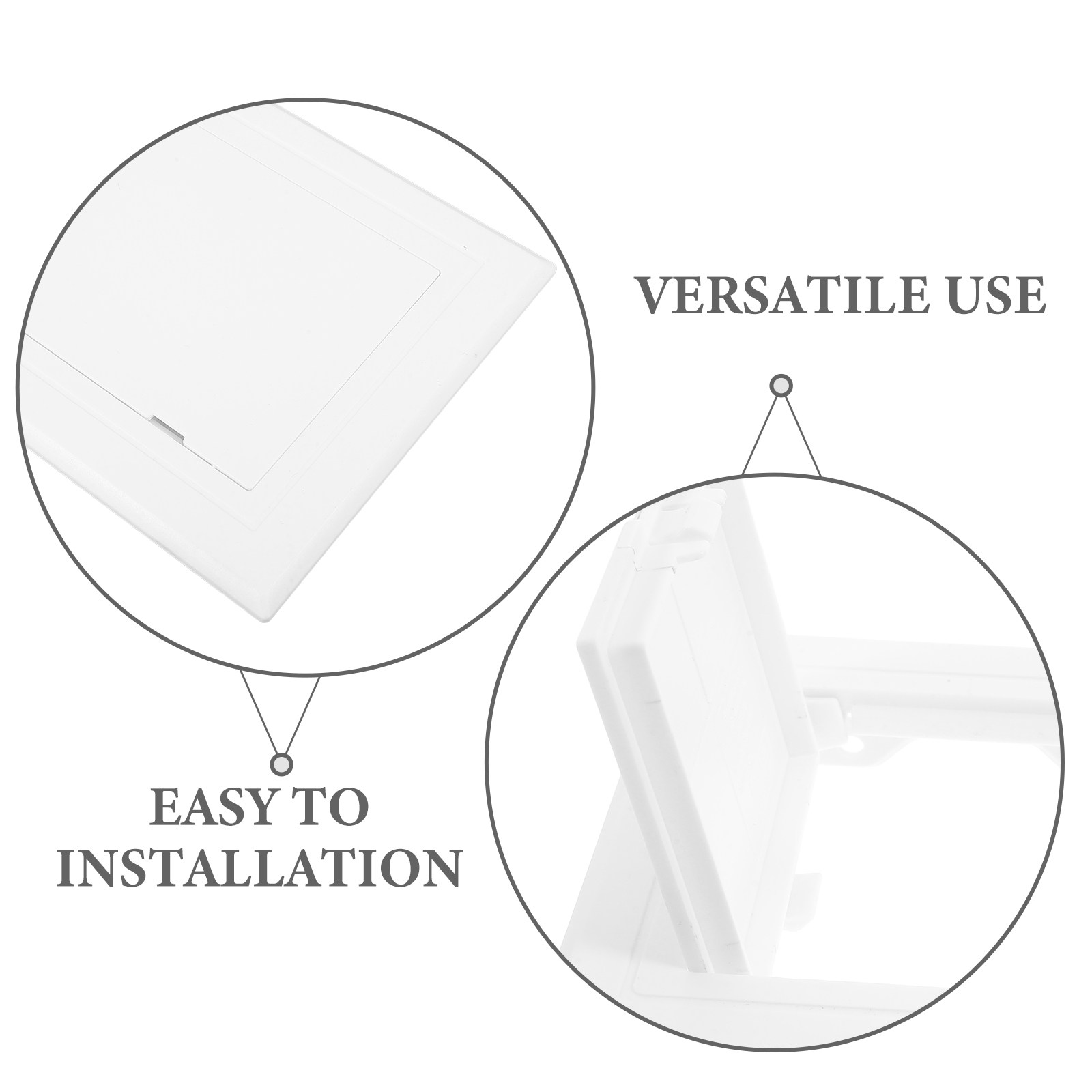 Cache de visite ABS blanc en p - Home Improvement In Usa avis et prix