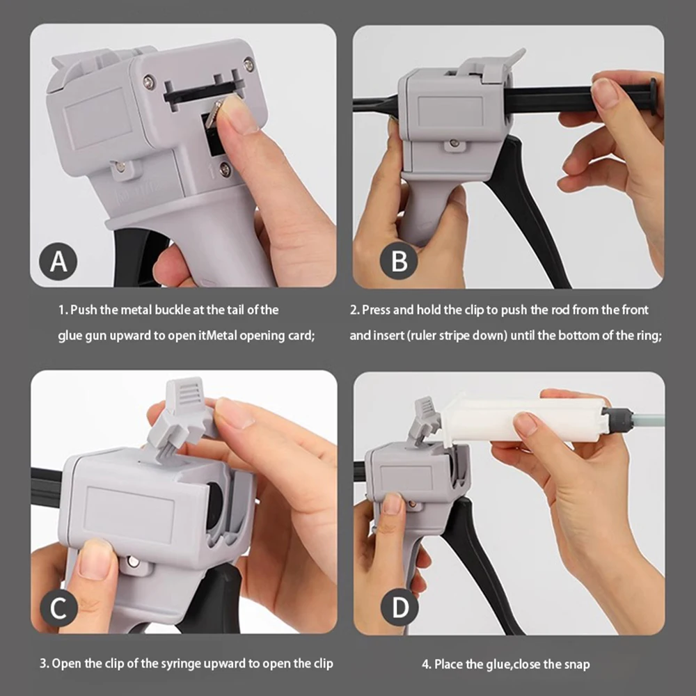 Pistolet à colle manuel 1:1, 2 - Caulking Gun Dispensing avis et prix