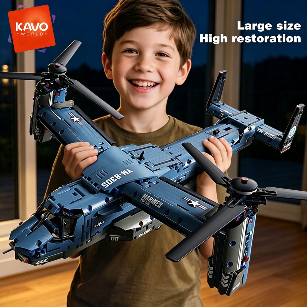 KAVOWORLD 1486PCS V-22 Osprey  - Home Improvement Expo avis et prix