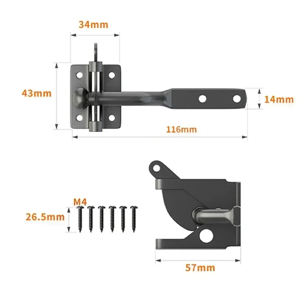 Loquet de clôture pour portes, - Home Improvement Fence avis et prix