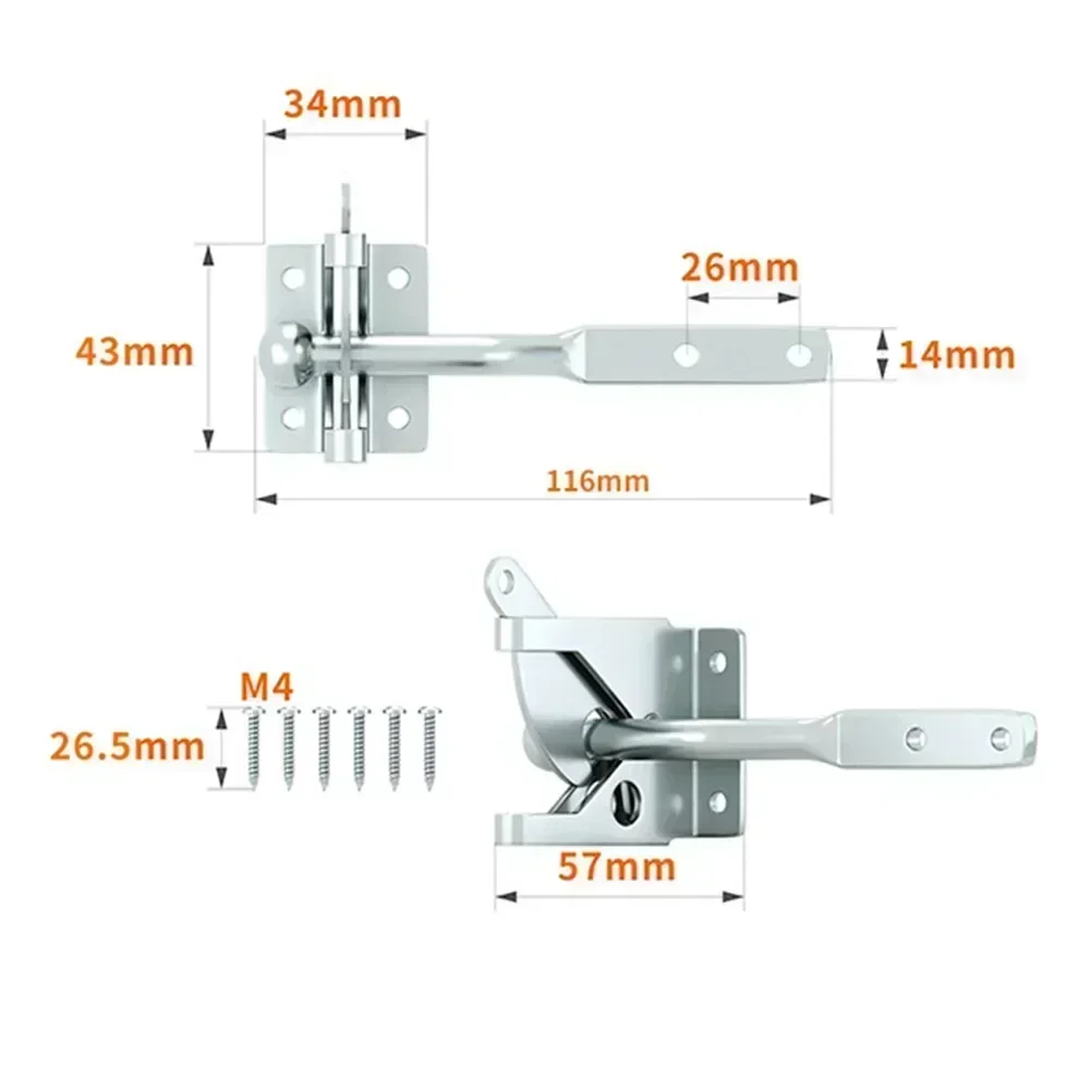 Loquet de clôture pour portes, - Home Improvement Fence avis et prix