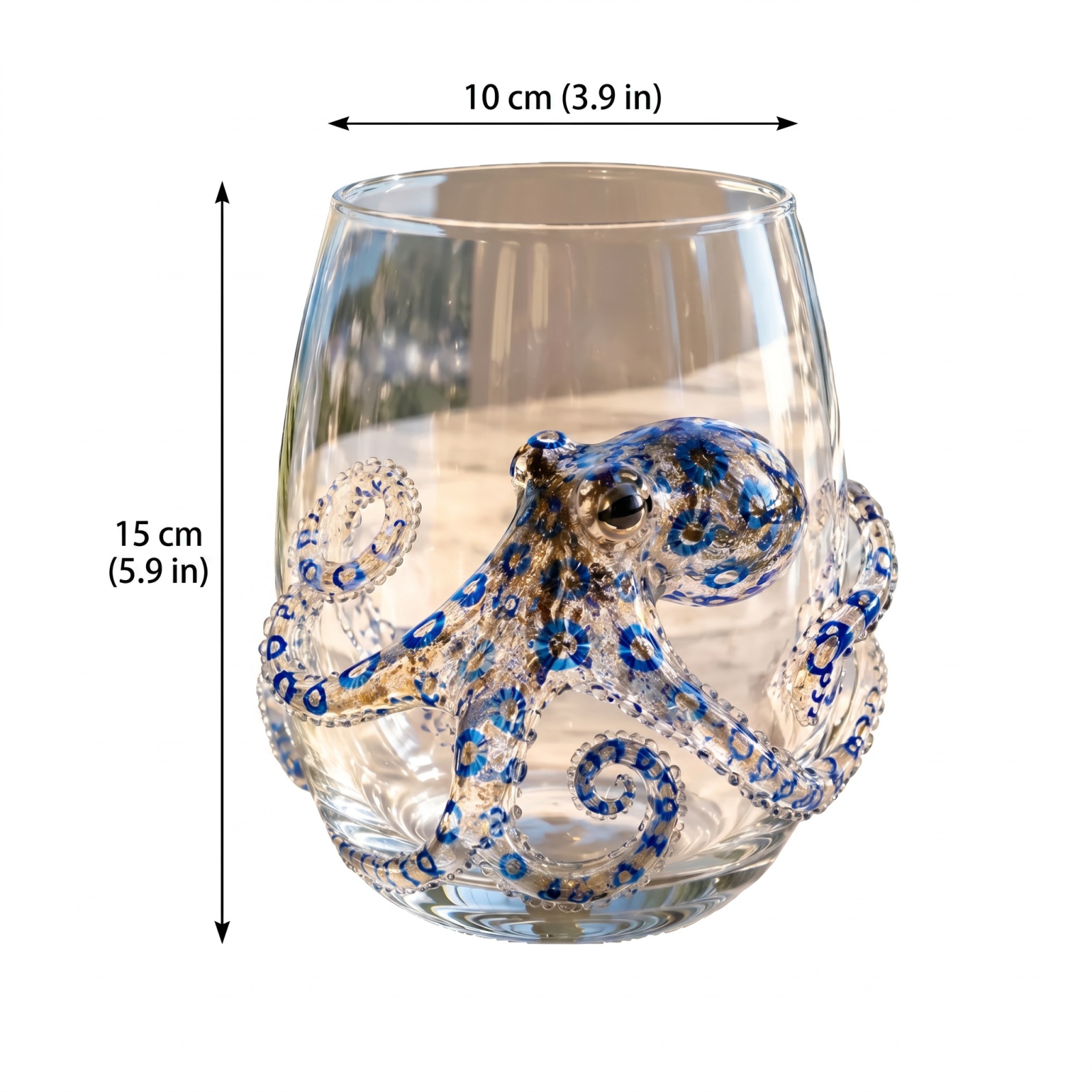 Verre artisanal en forme de pi - Home Improvement News avis et prix